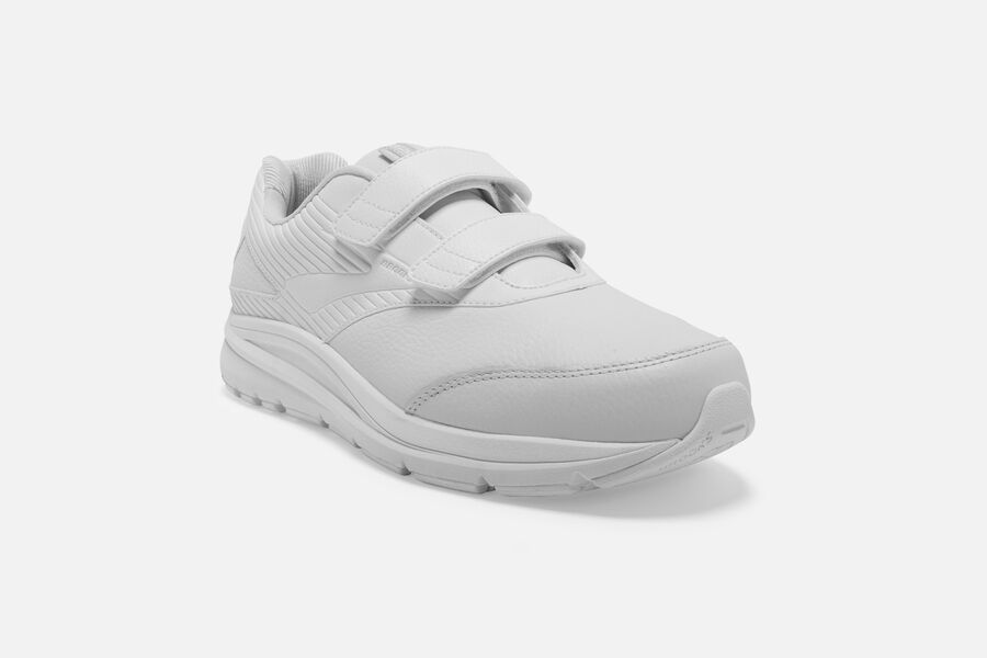 Brooks Israel Addiction Walker V-Strap 2 Running Shoes Mens - White - JDE-437860